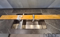 Pietra Grey Infinity Arbeitsplatte mit Unterbauspüle