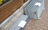 Lieferung der Granit Treppen Steel Grey in Wuppertal