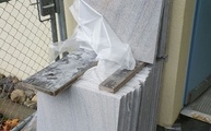Lieferung Zürich/ Schweiz: Granit Fliesen Imperial White